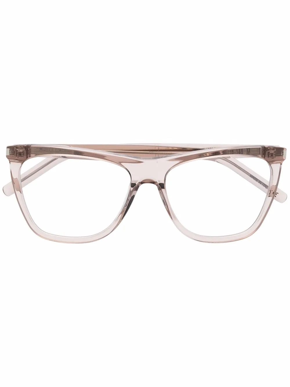 

Saint Laurent Eyewear lentes de sol con armazón cuadrada - Rosado