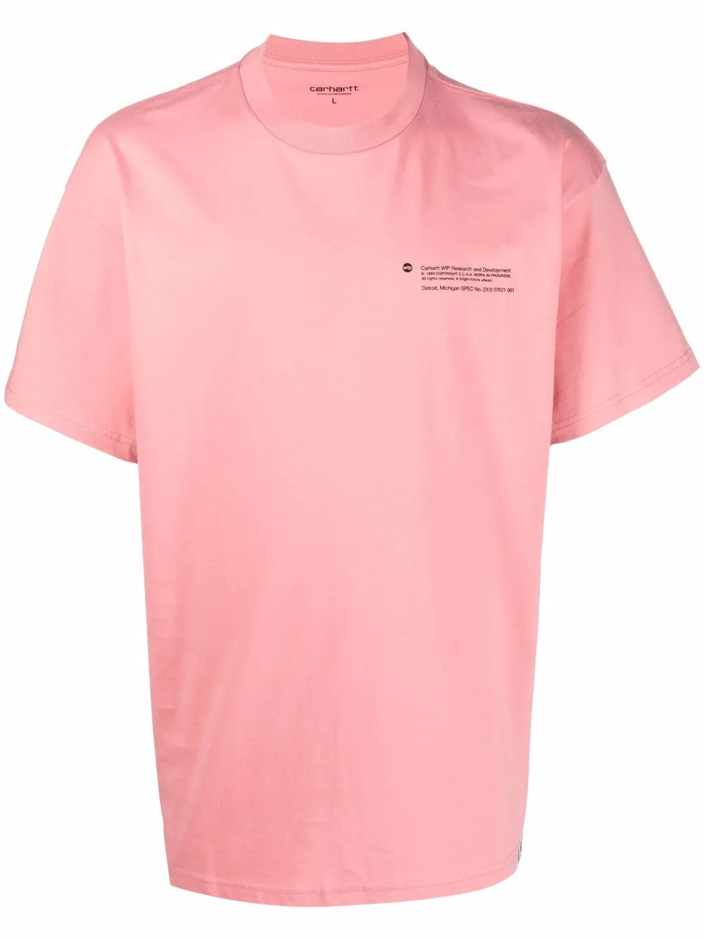 

Carhartt WIP playera con estampado gráfico - Rosado