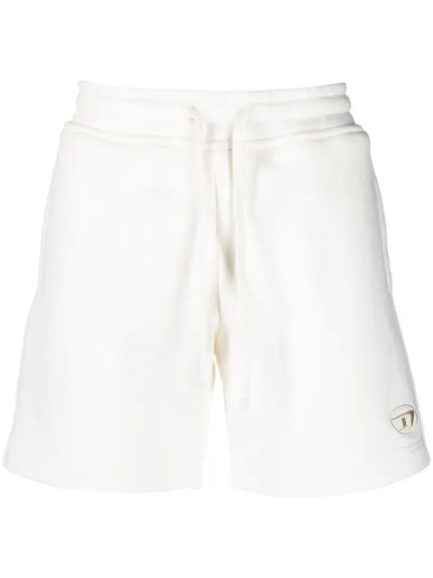 Diesel drawstring-waist cotton track shorts 