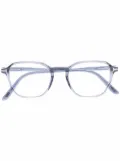 TOM FORD Eyewear FT5804 D-frame glasses - Blue