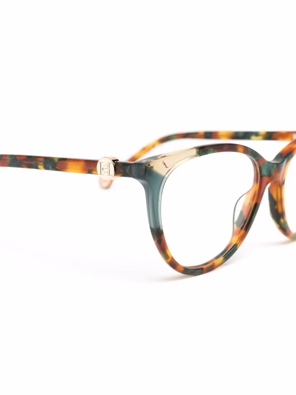 carolina herrera tortoiseshell glasses