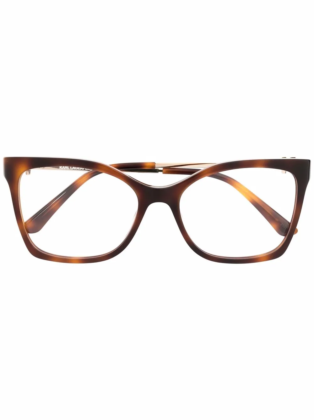 Karl Lagerfeld tortoiseshelleffect cateye Glasses Farfetch