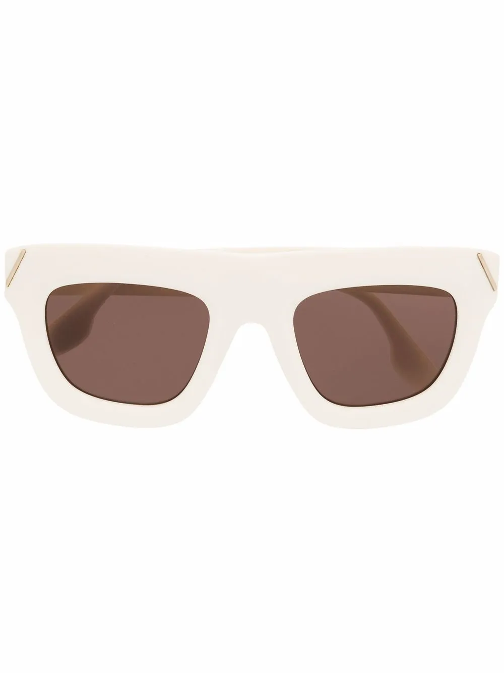 

Victoria Beckham Eyewear lentes de sol con armazón cat eye - Blanco