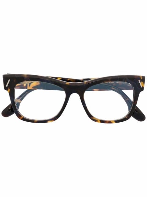 Victoria Beckham Eyewear tortoiseshell-frame glasses