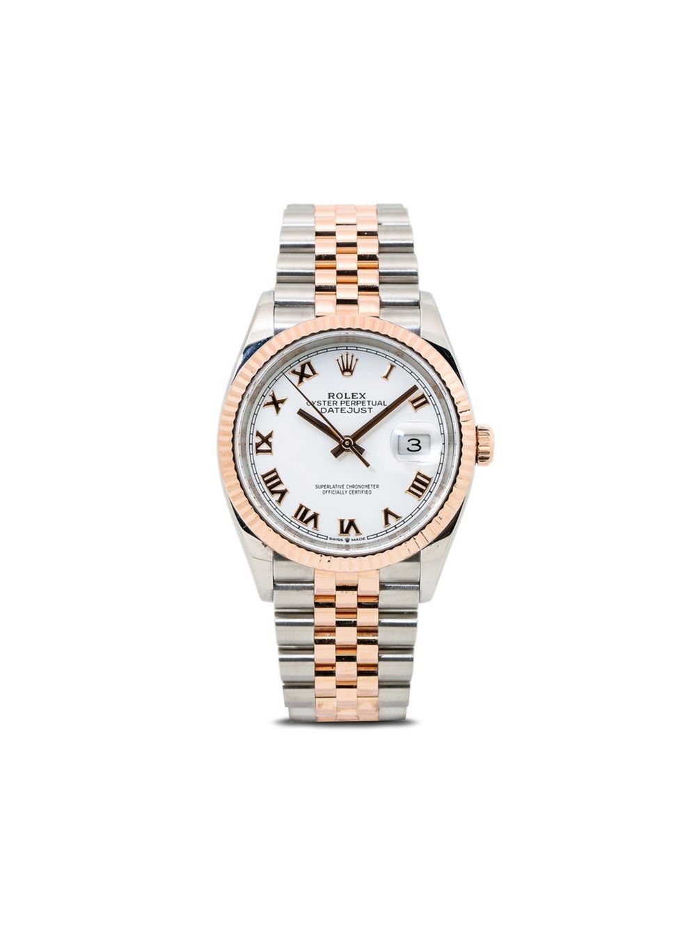 

Rolex reloj Datejust de 36mm pre-owned - Blanco