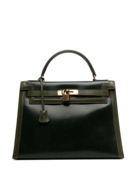 Hermes 1980s Kelly 32 Sellier bag Women