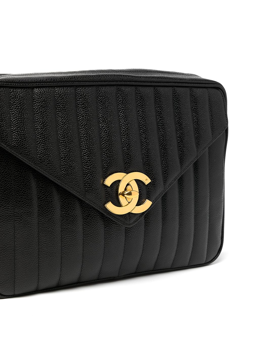 Cheap CHANEL 1995 Jumbo Mademoiselle square-shaped shoulder bag Women