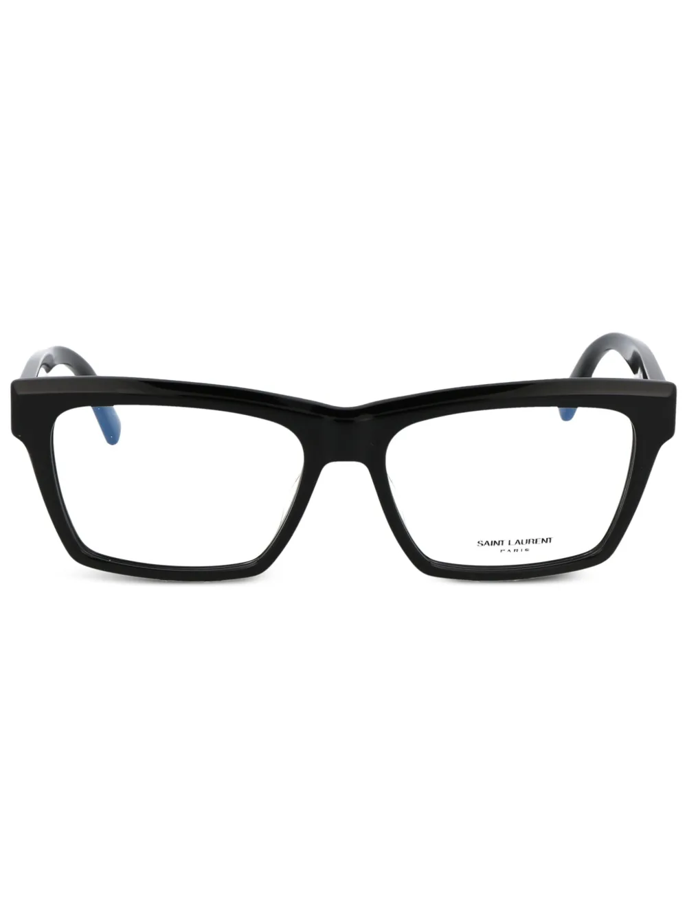 wayfarer-frame glasses