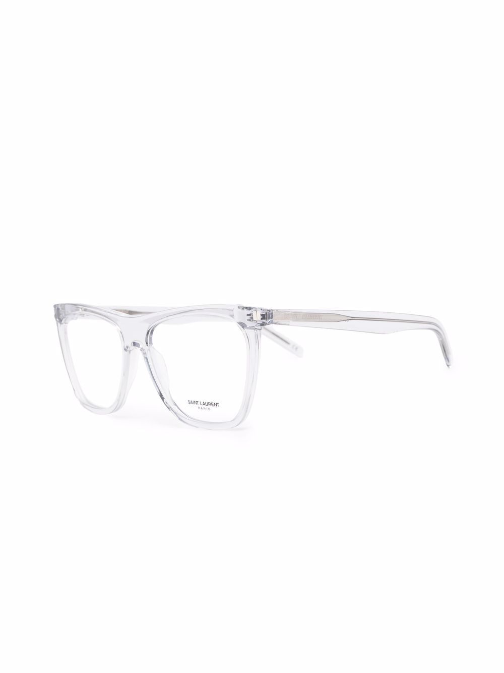 Saint Laurent Eyewear Bril met vierkant montuur - Grijs