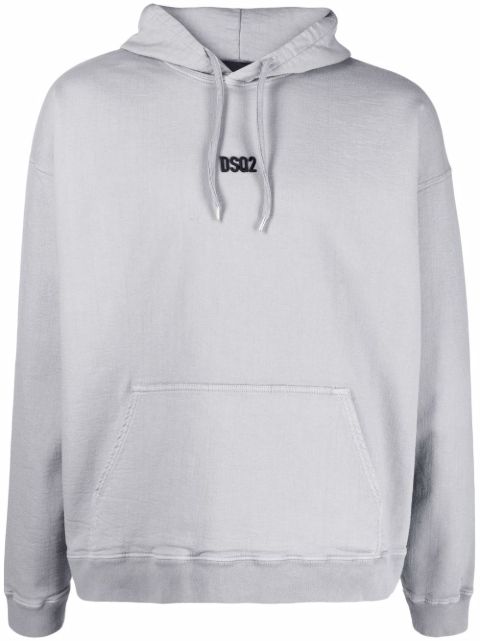 DSQUARED2 logo-print pullover hoodie Men