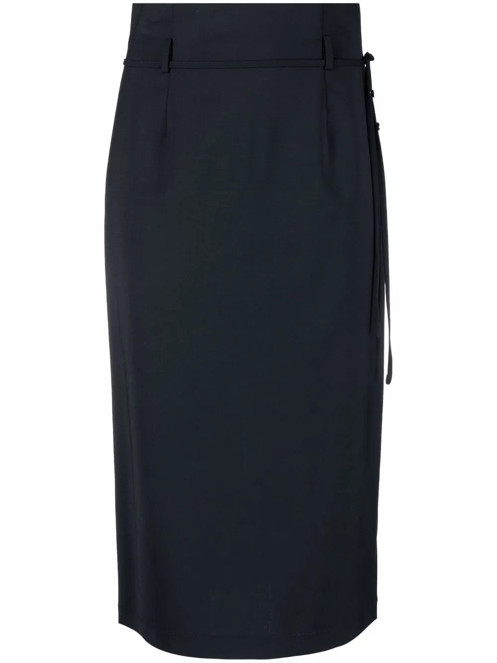 

Seventy high-waisted midi skirt - Blue