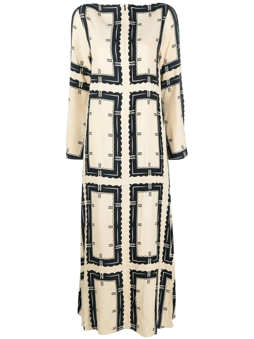 

By Malene Birger vestido camisero con estampado geométrico - Neutro