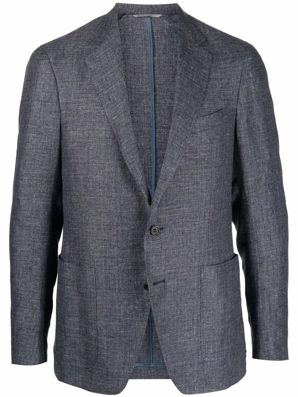 

Canali blazer con botones - Azul