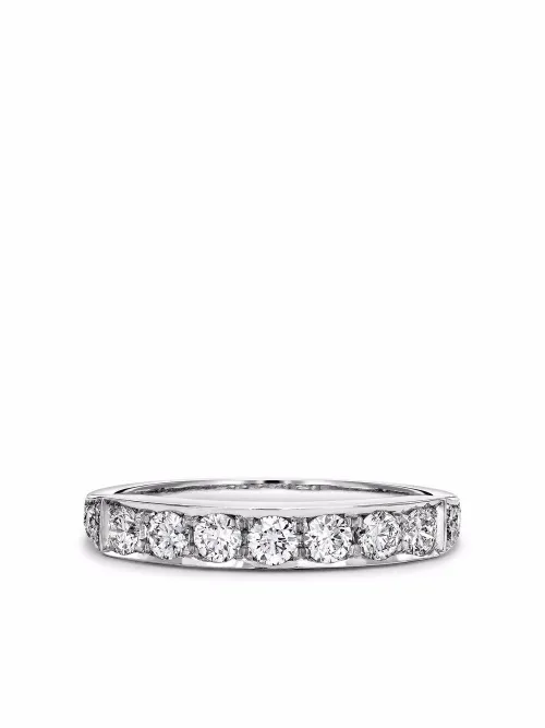 Bague Antrobus en platine ornée de diamants - Pragnell - Modalova