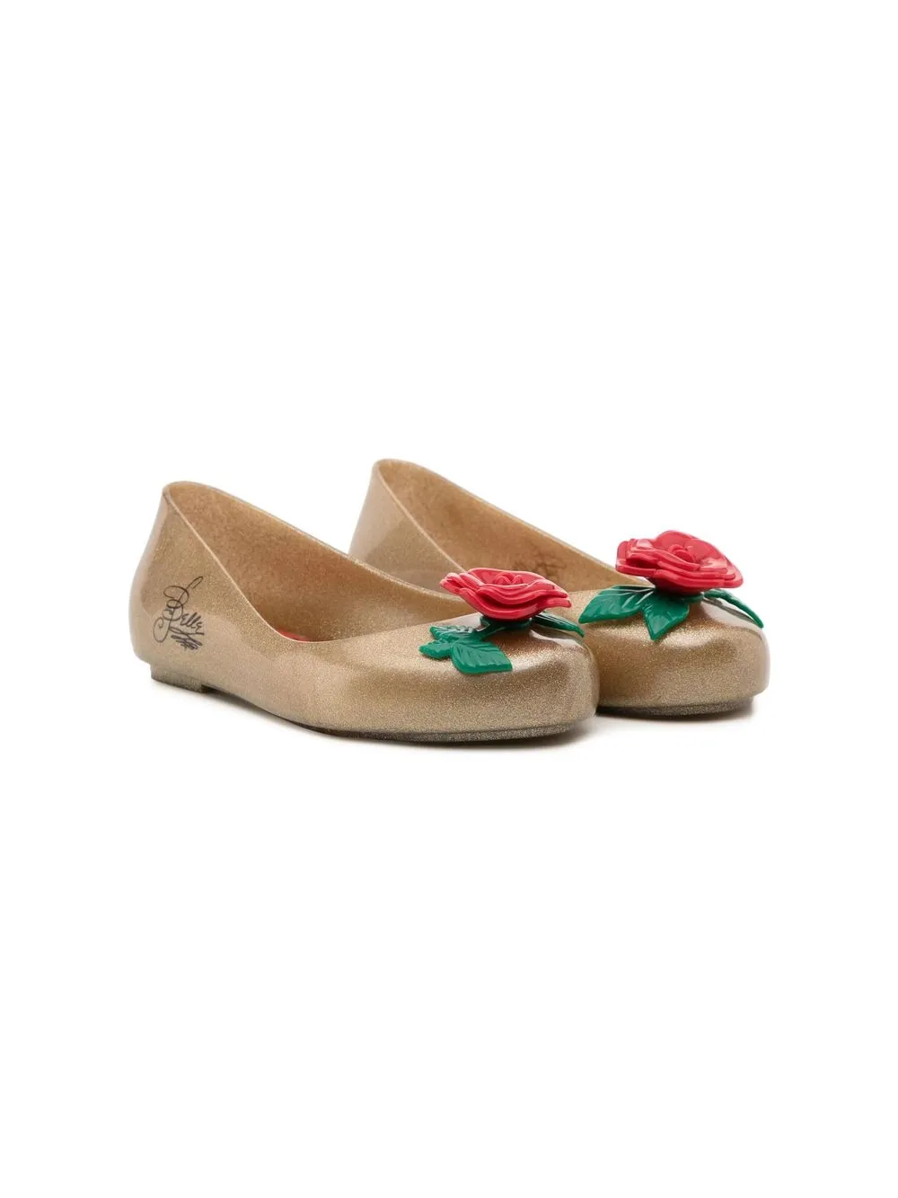 

Mini Melissa sandalias Belle - Dorado