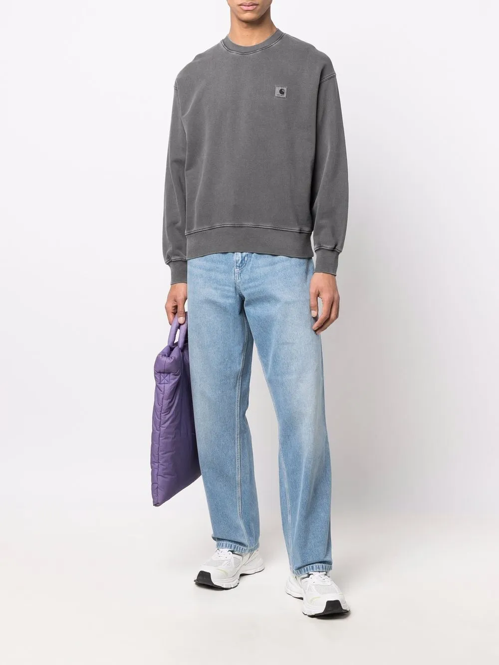 Carhartt WIP Katoenen sweater - Grijs