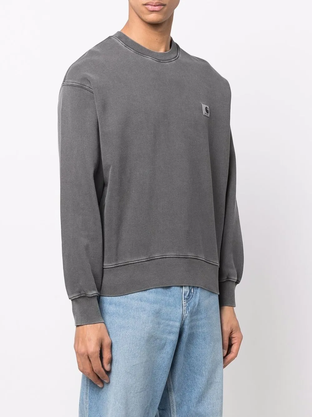 Carhartt WIP Katoenen sweater Grijs