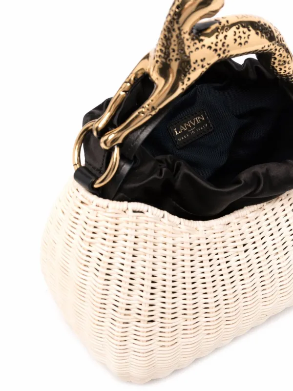 トートバッグ LANVIN Shopper Bag - Lanvin - Wicker - Neutral Shopper Bag - Lanvin - Wicker - Neutral