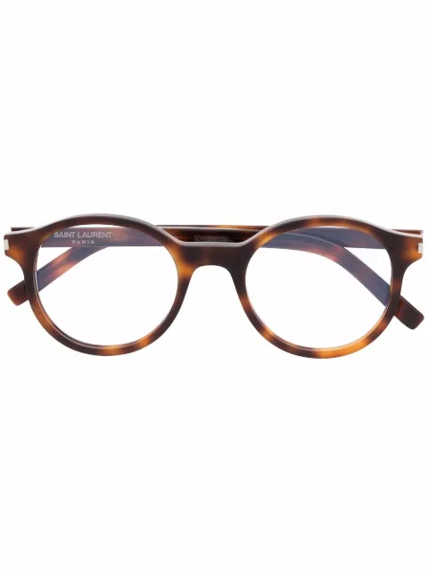 Saint Laurent Eyewear lentes con armazón redonda