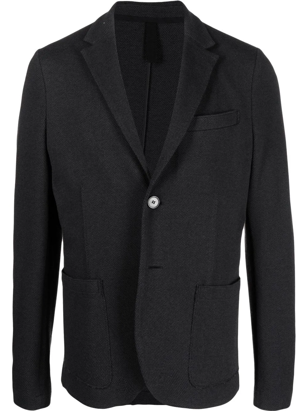 

Harris Wharf London single-breasted cotton blazer - Black