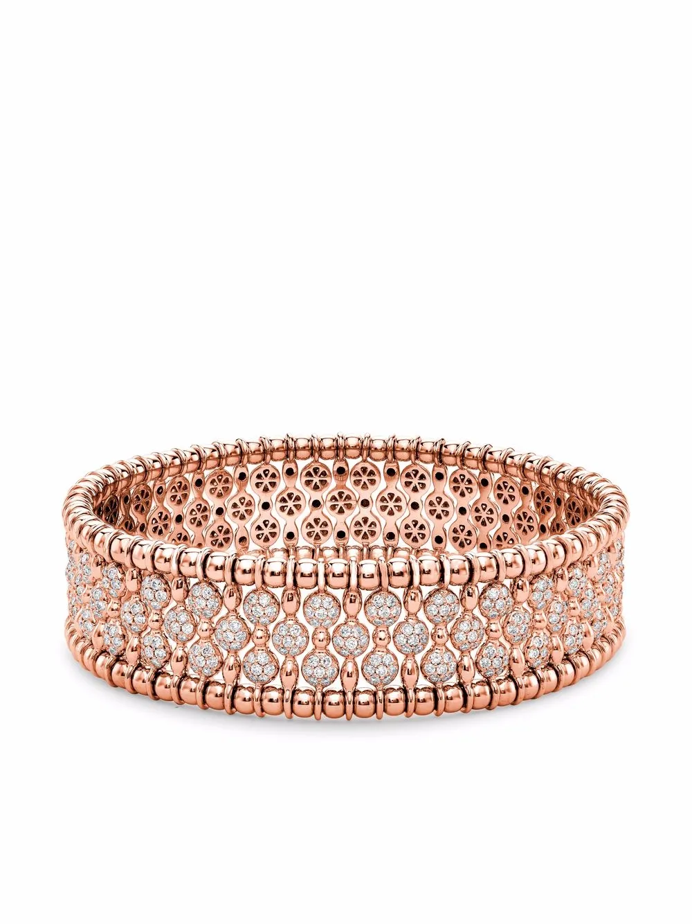 

Pragnell 18kt rose gold Bohemia diamond bracelet