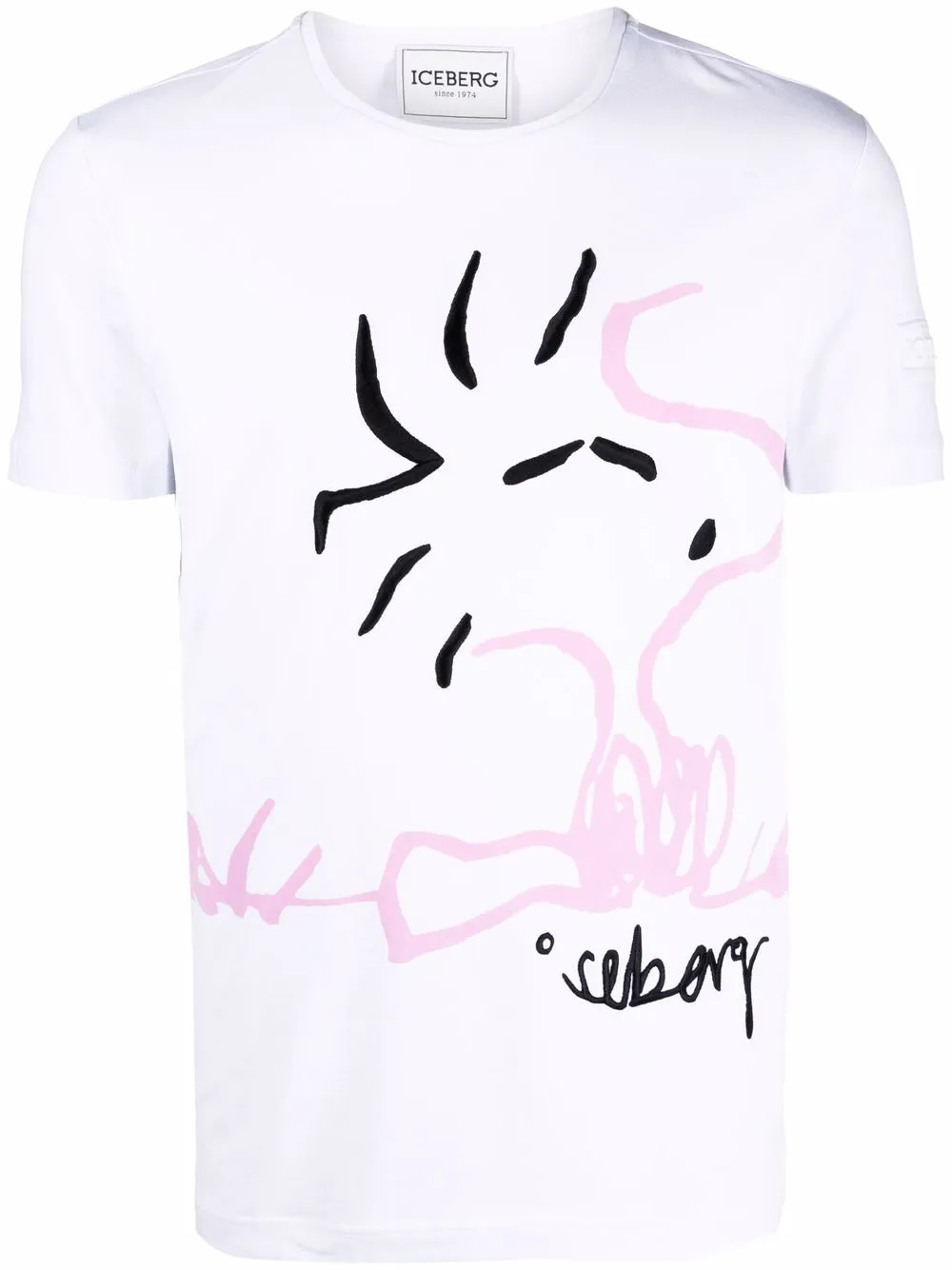 logo-print T-shirt