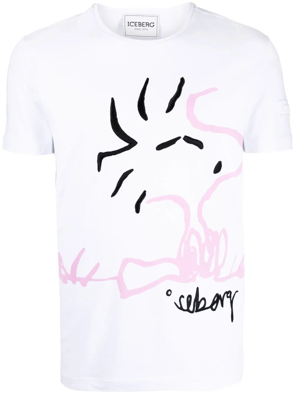 

Iceberg logo-print T-shirt - White
