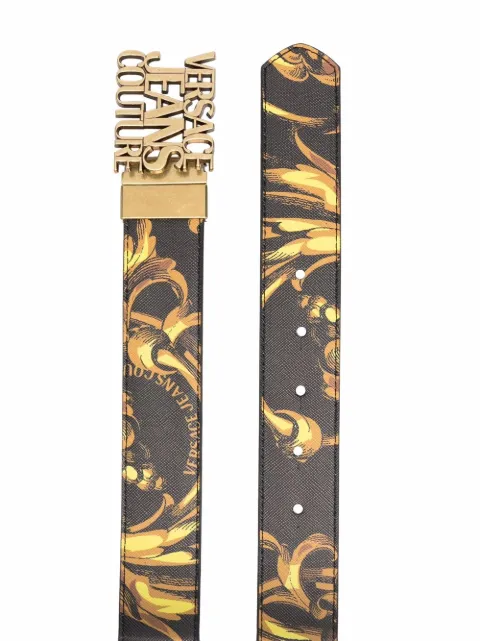 Versace Jeans Couture logo-buckle 