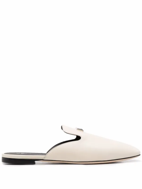 Giuseppe Zanotti スクエアトゥ ミュール - Farfetch Giuseppe Zanotti スクエアトゥ ミュール - Farfetch