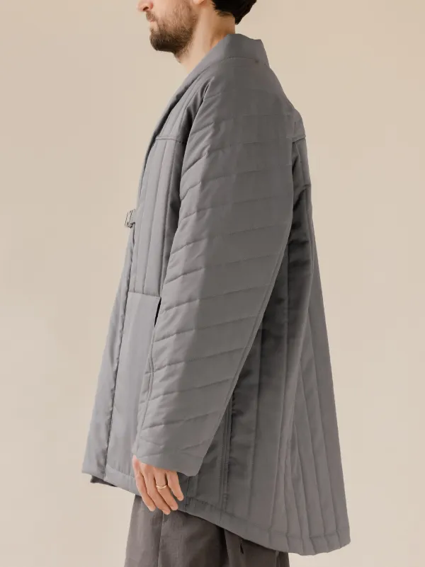 THIS THING OF OURS | MIST LINER Grey Cotton Blend Liner Jacket
