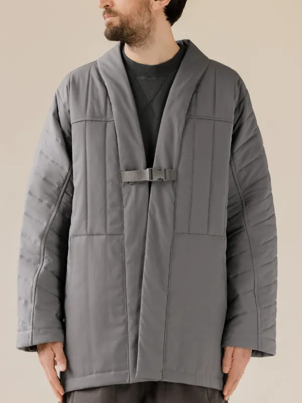 THIS THING OF OURS | MIST LINER Grey Cotton Blend Liner Jacket