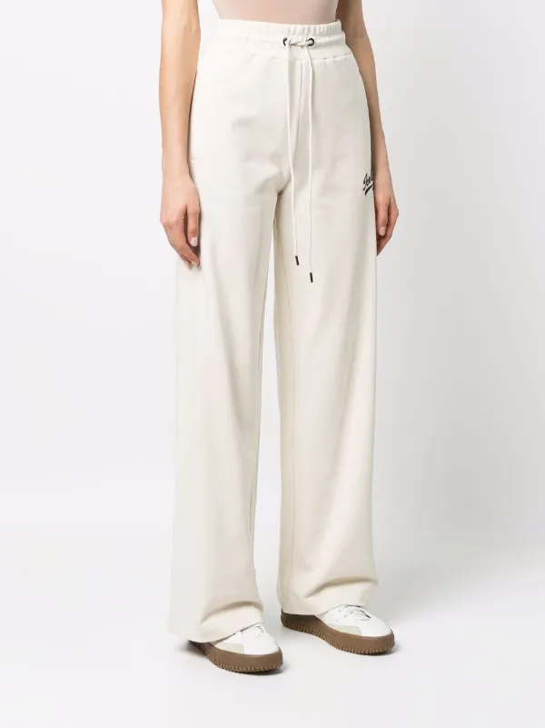 Iceberg wide-leg Cotton Track Pants 