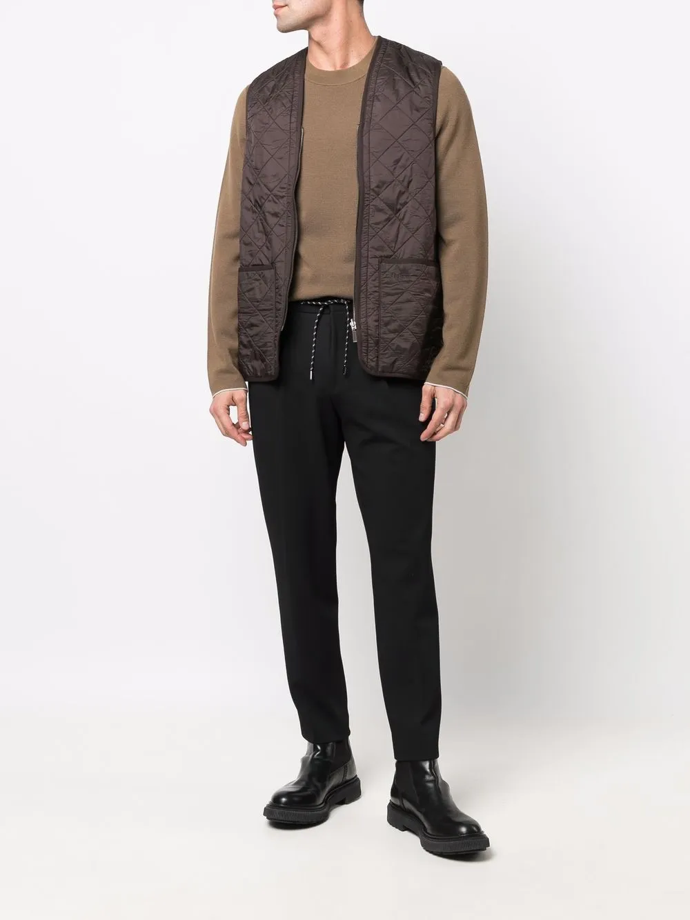 Barbour quilted-finish vest | Waistcoats & Gilets | Image 2