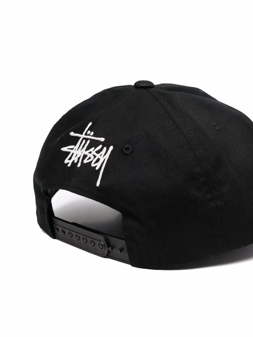 St&uuml;ssy Pet met print - Zwart