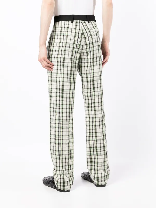 Wales Bonner Segou チェック パンツ - Farfetch