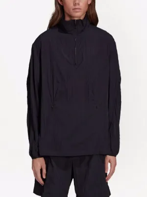 Y-3 ブラック フード付き ウィンドブレーカー Y-3 - WINDBREAKER / ウィンドブレーカー (ブラック) | Confidence