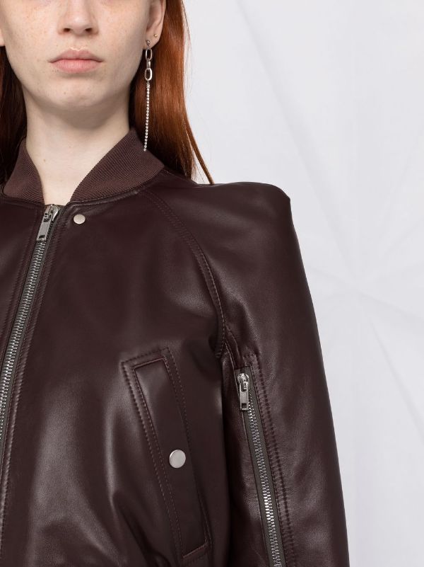 leather cropped jackets