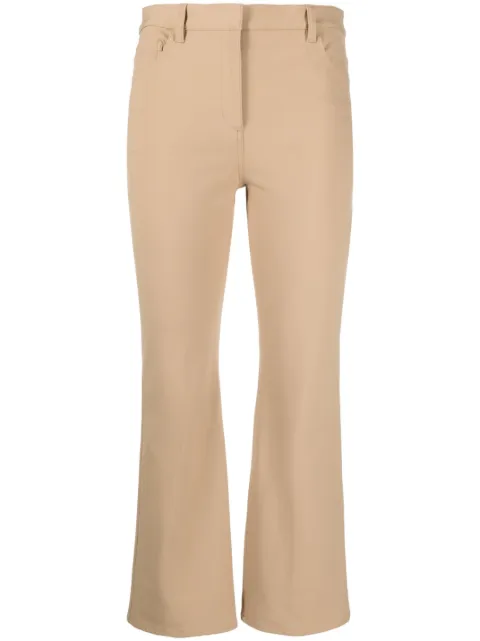 Theory mid-rise cropped trousers