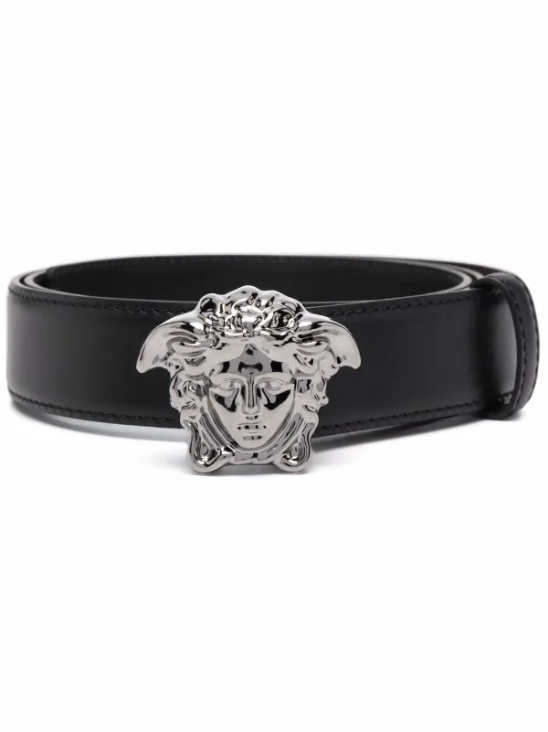 Shop Versace Medusa Buckle Belt