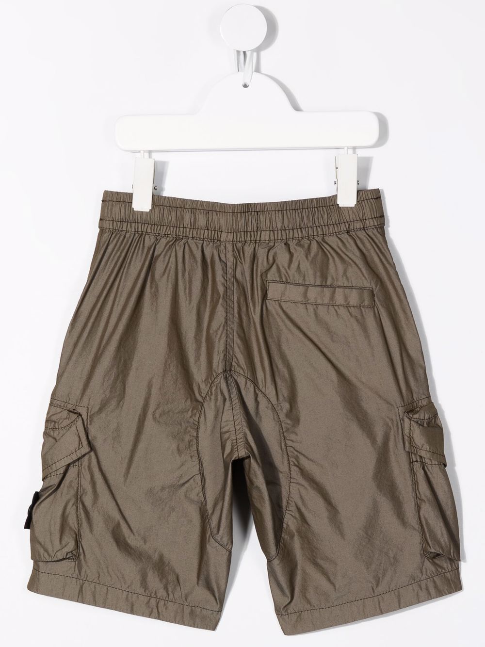 Stone Island Junior Cargo shorts - Groen