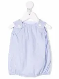 La Stupenderia textured sleeveless romper - Blue
