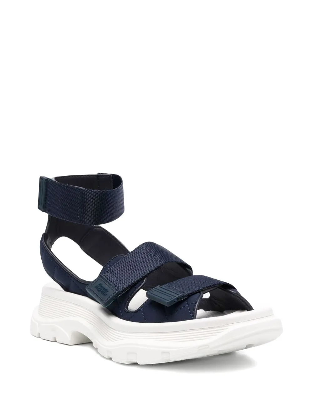 Alexander McQueen chunky touch-strap sandals | Flat Sandals | Image 2