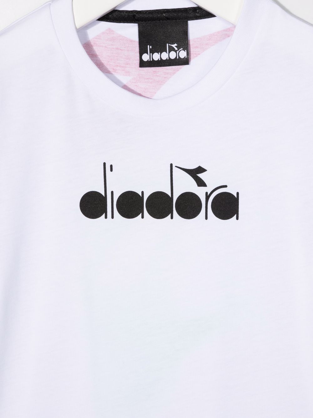 фото Diadora junior logo-print t-shirt