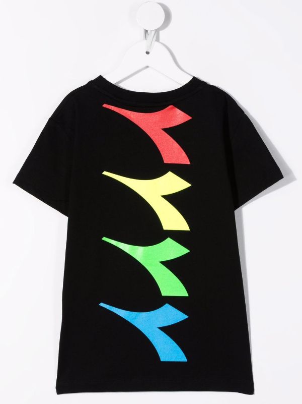 Diadora Junior Camiseta De Algodão Com Estampa De Logo - Farfetch