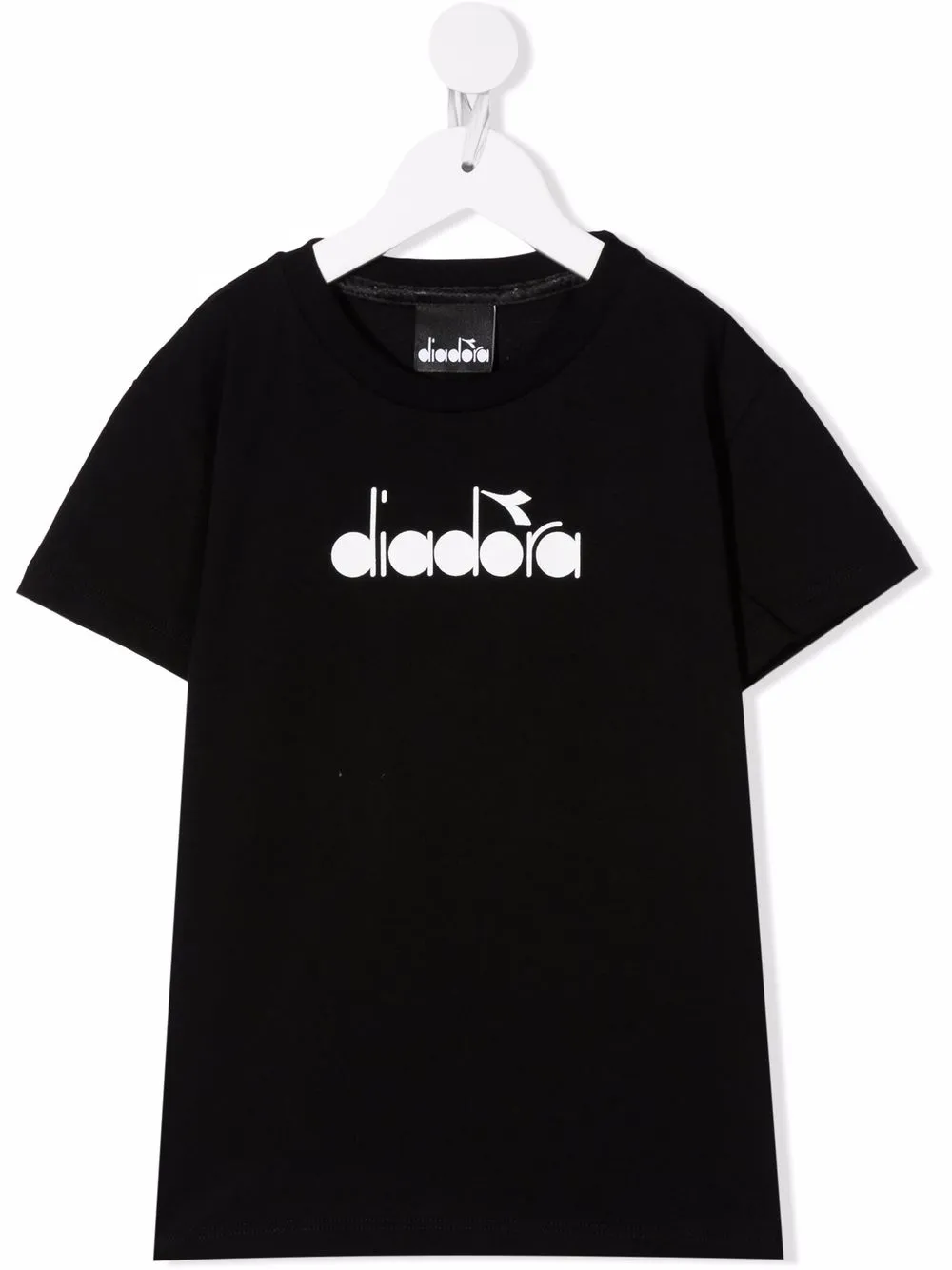 

Diadora Junior logo-print cotton T-shirt - Black