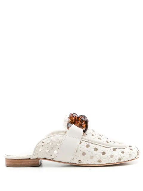 Sarah Chofakian mules Massena planos