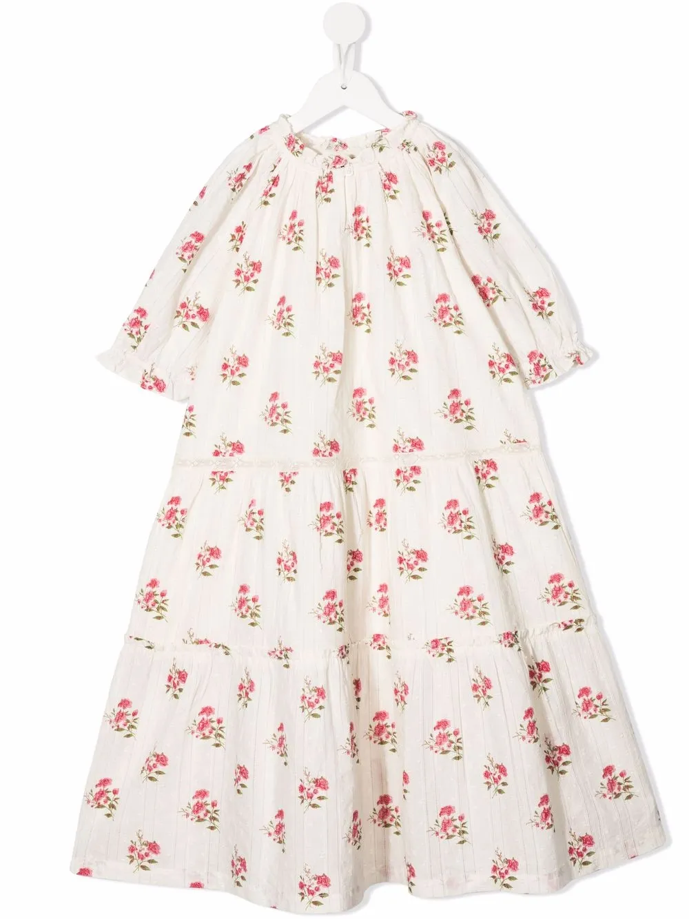 

Bonton rose-print maxi dress - Neutrals