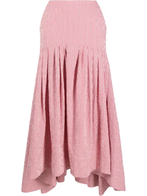 Rosie Assoulin Brush striped skirt