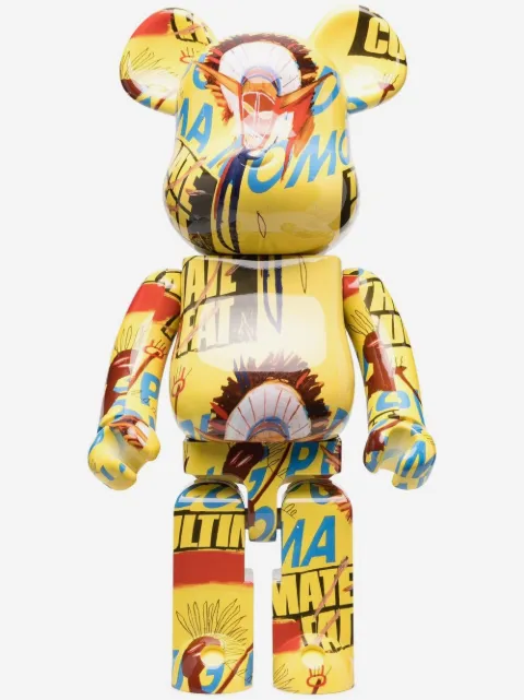 MEDICOM TOY Andy Warhol x Basquiat figurine Be@rbrick 