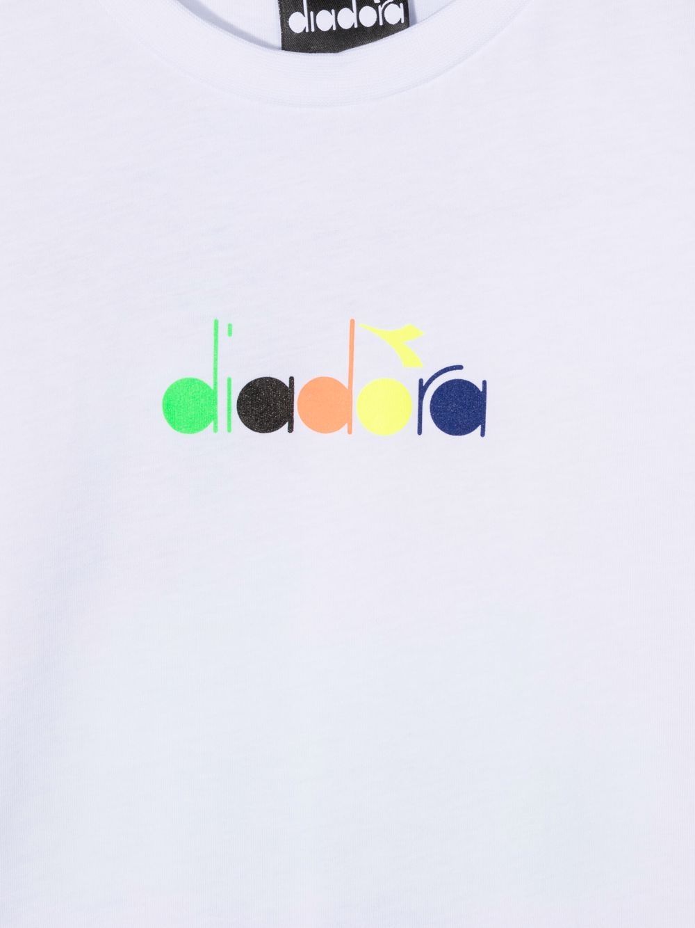 фото Diadora junior logo-print t-shirt